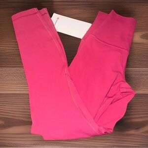 Lululemon Align HR Pant 25” RBCO Raspberry Coulis Pink Leggings Size 4